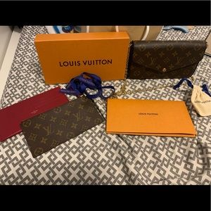 New authentic Pouchette felicie wallet insert